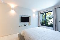 fresh bed sheets in Saint Barth Villa Rose Dog luxury holiday home, vacation rental