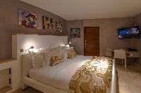 fresh bedroom linens in Saint Barth Villa Castle Rock luxury holiday home, vacation rental