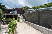 lovely surroundings of Saint Barth Villa Castle Rock luxury holiday home, vacation rental