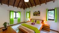 fresh bed sheets in Saint Barth Luxury Villa Estrela holiday home, vacation rental