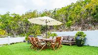 lovely garden of Saint Barth Luxury Villa Estrela holiday home, vacation rental