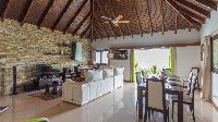 pleasant dining area in Saint Barth Luxury Villa Estrela holiday home, vacation rental