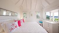 clean bedroom linens in Saint Barth Villa Les Cazes luxury holiday home, vacation rental