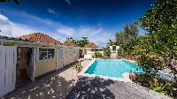 cool swimming pool of Saint Barth Villa Les Cazes luxury holiday home, vacation rental