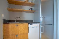 cool kitchen of Saint Barth Villa Lagon Jaune Estate luxury holiday home, vacation rental