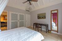 fresh bed sheets in Saint Barth Villa Lagon Jaune Estate luxury holiday home, vacation rental