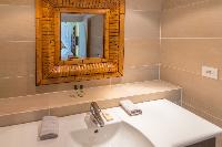 neat lavatory in Saint Barth Villa Lagon Jaune Estate luxury holiday home, vacation rental