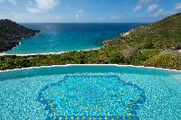 cool swimming pool of Saint Barth Luxury Villa Gouverneur Estate holiday home, vacation rental