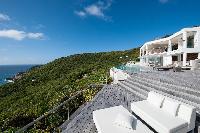 impressive architecture of Saint Barth Luxury Villa Gouverneur Estate holiday home, vacation rental