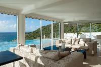 cool balcony of Saint Barth Luxury Villa Gouverneur Estate holiday home, vacation rental