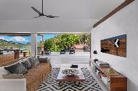 cool living room in Saint Barth Villa Apache luxury holiday home, vacation rental