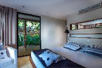 fresh bed sheets in Saint Barth Villa Apache luxury holiday home, vacation rental