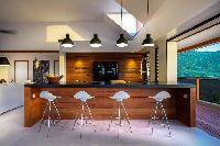 cool dining area in Saint Barth Villa Apache luxury holiday home, vacation rental