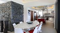 pleasant dining room of Saint Barth Villa Grace holiday home, vacation rental