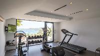 nice gym of Saint Barth Villa Grace holiday home, vacation rental