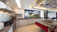 modern kitchen appliances in Saint Barth Villa Grace holiday home, vacation rental