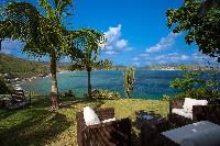 cool balcony of Saint Barth Luxury Villa Cocoland holiday home, vacation rental