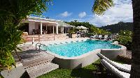 cool swimming pool of Saint Barth Luxury Villa Cocoland holiday home, vacation rental