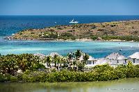 beautiful sea view from Saint Barth Villa Rose Des Vents holiday home, luxury vacation rental