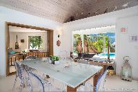 sunny and airy Saint Barth Villa Rose Des Vents holiday home, luxury vacation rental