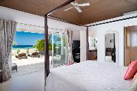 clean bed sheets in Saint Barth Villa Rose Des Vents holiday home, luxury vacation rental