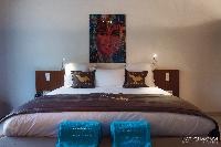 pristine bedding in Saint Barth Villa Bellevue luxury holiday home, vacation rental