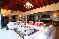 cool sitting area in Saint Barth Villa Bellevue luxury holiday home, vacation rental