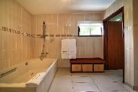 cool tub and shower in Saint Barth Villa Bellevue luxury holiday home, vacation rental