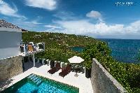 breathtaking view from Saint Barth Villa Bellevue luxury holiday home, vacation rental