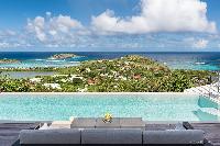 nifty pool of Saint Barth Villa Iris luxury holiday home, vacation rental