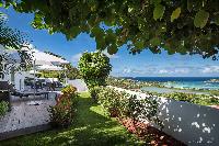 incredible garden of Saint Barth Villa Iris luxury holiday home, vacation rental