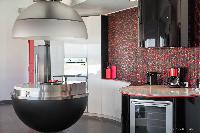 modern kitchen appliances in Saint Barth Villa Iris luxury holiday home, vacation rental