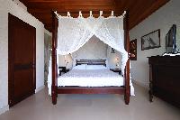 clean bedroom linens in Saint Barth Villa Mapou luxury holiday home, vacation rental