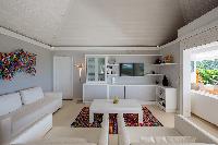 delightful living room of Saint Barth Villa Mapou luxury holiday home, vacation rental