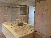 neat bathroom in Saint Barth Villa Milonga luxury holiday home, vacation rental