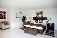 clean bedroom linens in Saint Barth Villa Panorama luxury holiday home, vacation rental