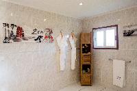 clean bathroom in Saint Barth Villa Panorama luxury holiday home, vacation rental