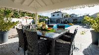 cool lanai of Saint Barth Villa Panorama luxury holiday home, vacation rental