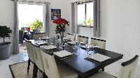 pleasant dining room of Saint Barth Villa Panorama luxury holiday home, vacation rental