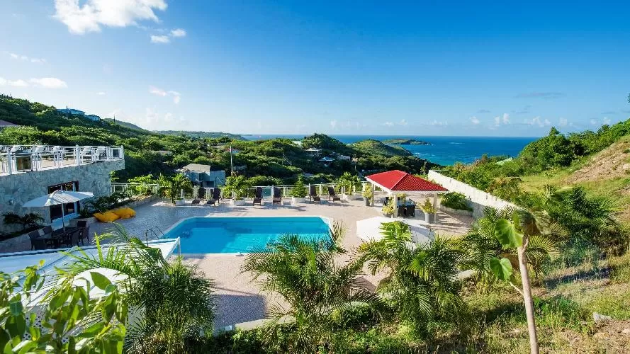 amazing Saint Barth Villa Panorama luxury holiday home, vacation rental