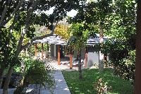 lovely garden of Saint Barth Villa Dunes luxury holiday home, vacation rental