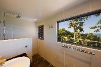 cool rain shower in Saint Barth Villa Manonjul 1 luxury holiday home, vacation rental