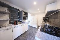 cool kitchen of Saint Barth Villa Manonjul 1 luxury holiday home, vacation rental