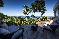 fun patio of Saint Barth Villa Manonjul 1 luxury holiday home, vacation rental