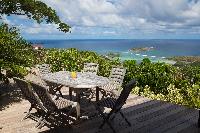 cool balcony of Saint Barth Villa Manonjul Estate luxury holiday home, vacation rental