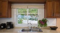 clean kitchen in Saint Barth Villa The Panorama Estate luxury holiday home, vacation rental