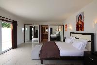 pristine bedding in Saint Barth Villa The Panorama Estate luxury holiday home, vacation rental