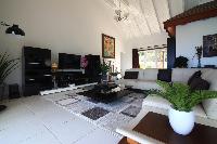 cool sitting room of Saint Barth Villa The Panorama Estate luxury holiday home, vacation rental