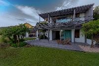 lovely garden of Saint Barth Villa Sereno 1 luxury holiday home, vacation rental