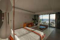 lovely bedroom in Saint Barth Villa Axel Rocks luxury holiday home, vacation rental